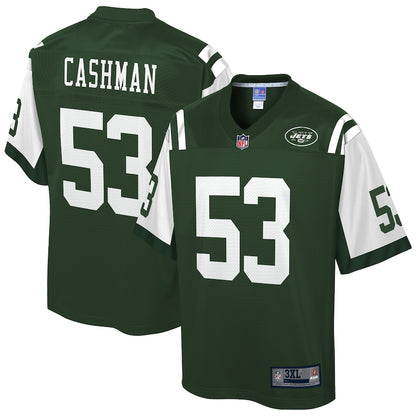 New York Jets Blake Cashman Pro Line Big & Tall Gotham Green Football Jersey product image
