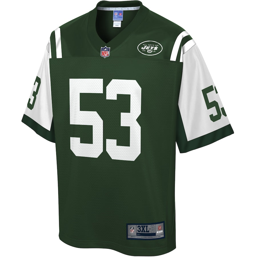 New York Jets Blake Cashman Pro Line Big & Tall Gotham Green Football Jersey product image
