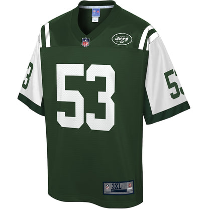 New York Jets Blake Cashman Pro Line Big & Tall Gotham Green Football Jersey product image