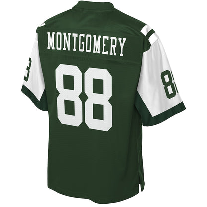 New York Jets Ty Montgomery Pro Line Big & Tall Gotham Green Football Jersey product image