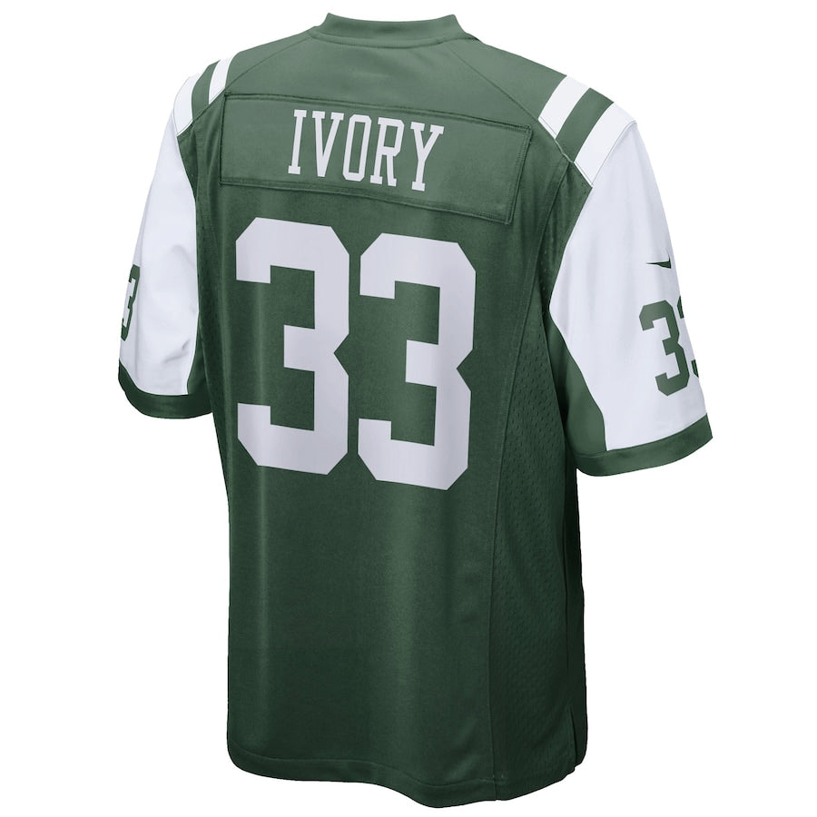 New York Jets Chris Ivory Game Green Football Jersey product image