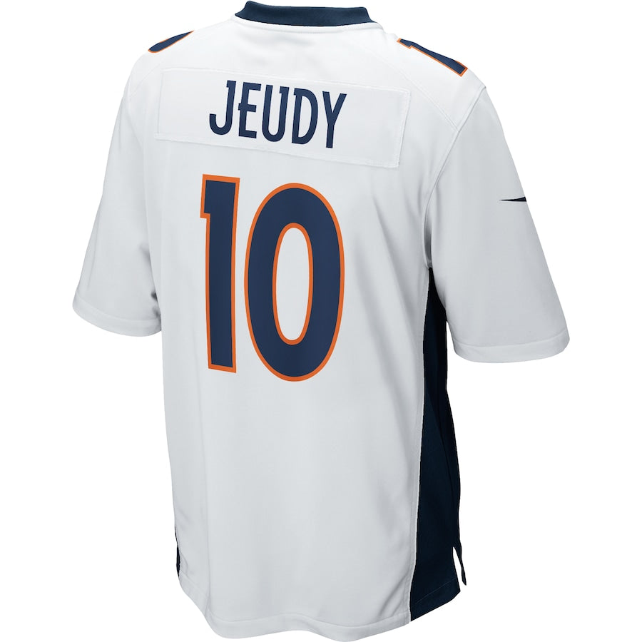 Denver Broncos Jerry Jeudy Game White Football Jersey product image