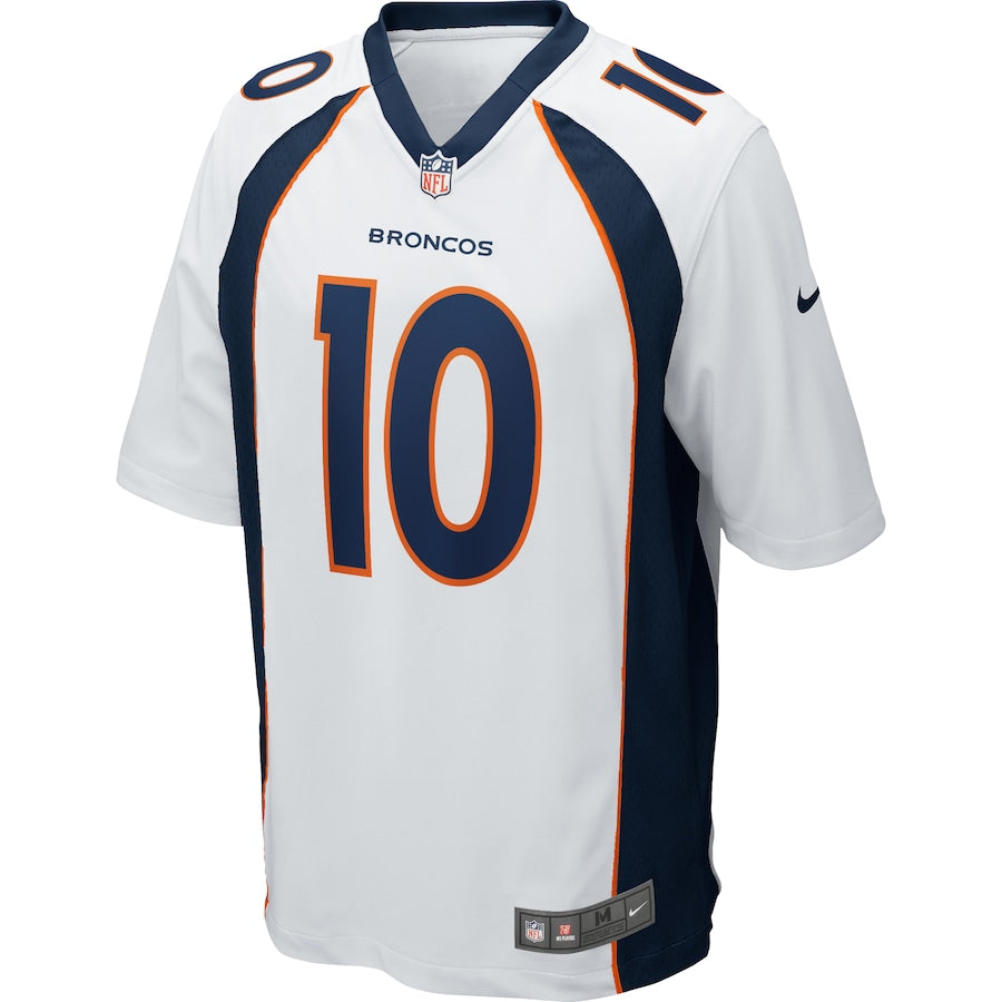 Denver Broncos Jerry Jeudy Game White Football Jersey product image