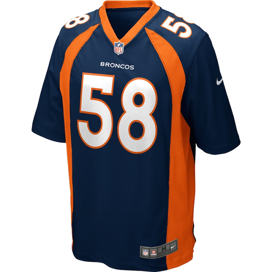 Denver Broncos Von Miller Alternate Game Navy Football Jersey product image