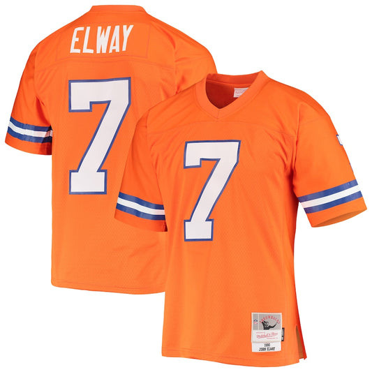 Denver Broncos John Elway Legacy Orange Football Jersey product image