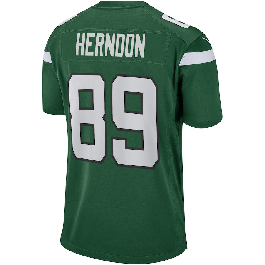 New York Jets Chris Herndon Game Gotham Green Football Jersey product image