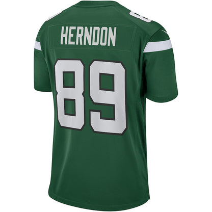 New York Jets Chris Herndon Game Gotham Green Football Jersey product image