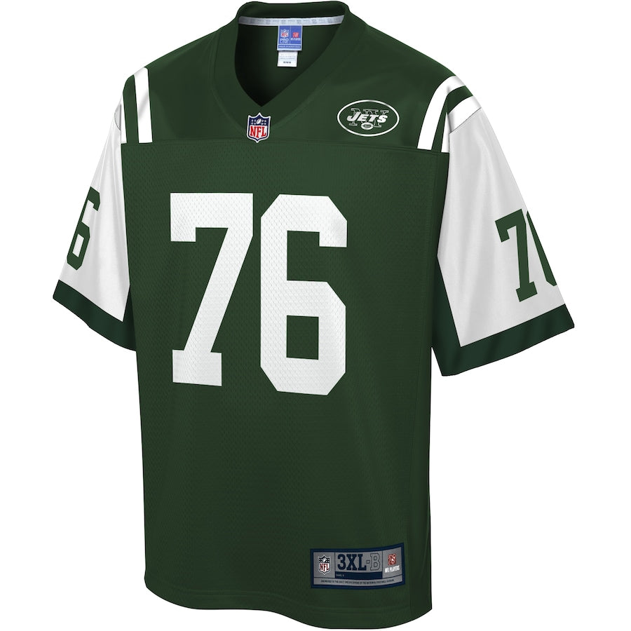 New York Jets Calvin Anderson Pro Line Big & Tall Gotham Green Football Jersey product image