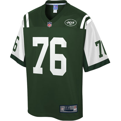 New York Jets Calvin Anderson Pro Line Big & Tall Gotham Green Football Jersey product image