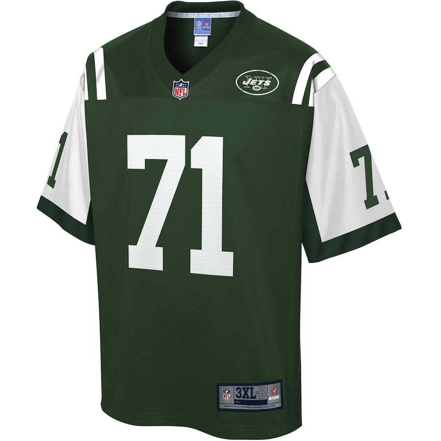 New York Jets Alex Lewis Pro Line Big & Tall Gotham Green Football Jersey product image