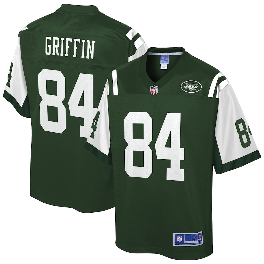 New York Jets Ryan Griffin Pro Line Gotham Green Football Jersey product image