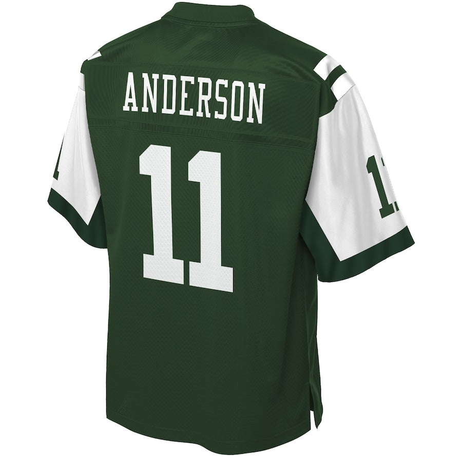 New York Jets Robby Anderson Pro Line Big & Tall Green Football Jersey product image