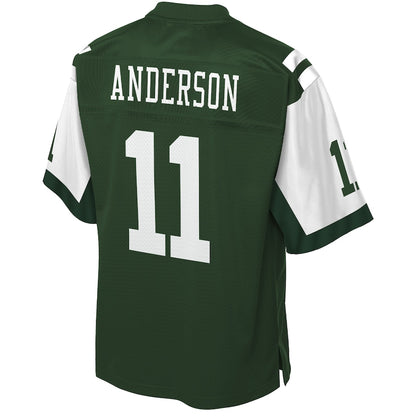 New York Jets Robby Anderson Pro Line Big & Tall Green Football Jersey product image