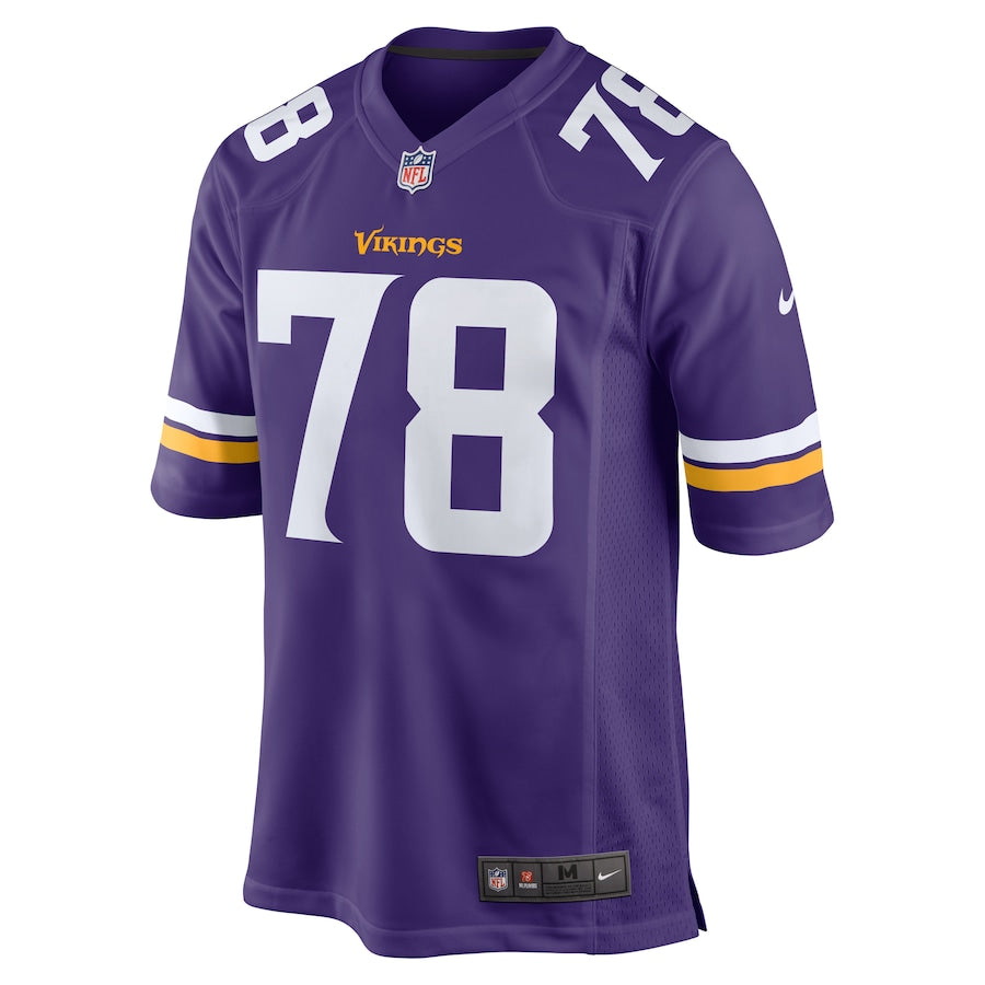 Minnesota Vikings Dakota Dozier Game Purple Football Jersey product image