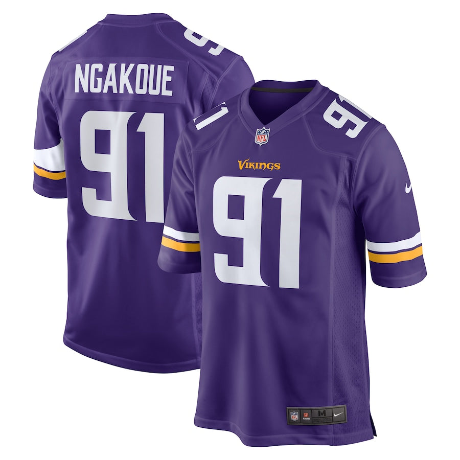 Minnesota Vikings Yannick Ngakoue Game Purple Football Jersey product image