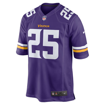 Minnesota Vikings Alexander Mattison Game Purple Football Jersey product image