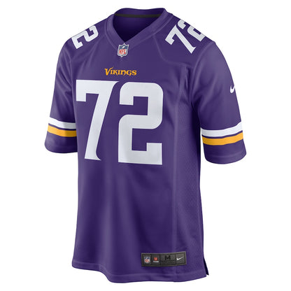 Minnesota Vikings Ezra Cleveland Game Purple Football Jersey product image