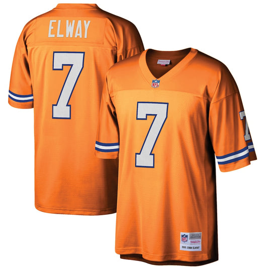 Denver Broncos John Elway Legacy Orange Football Jersey product image