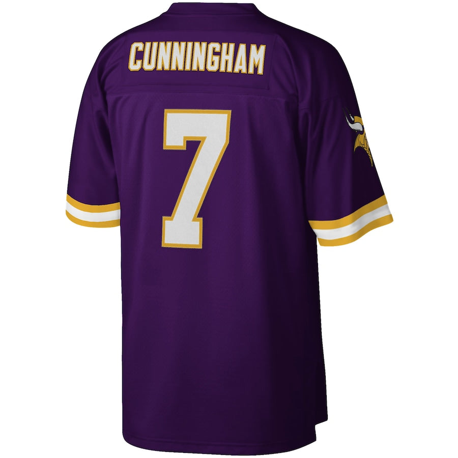 Minnesota Vikings Randall Cunningham 1998 Legacy Purple Football Jersey product image