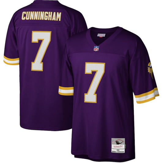 Minnesota Vikings Randall Cunningham 1998 Legacy Purple Football Jersey product image