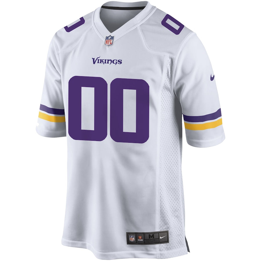 Minnesota Vikings Custom Game White Football Jersey product image