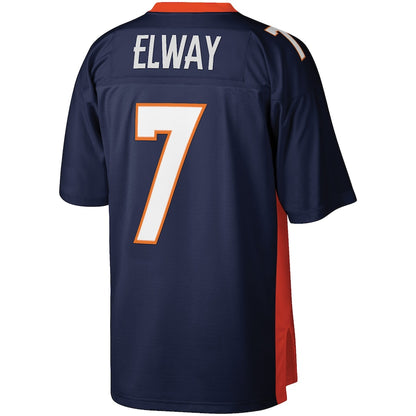 Denver Broncos John Elway Legacy Navy Football Jersey product image