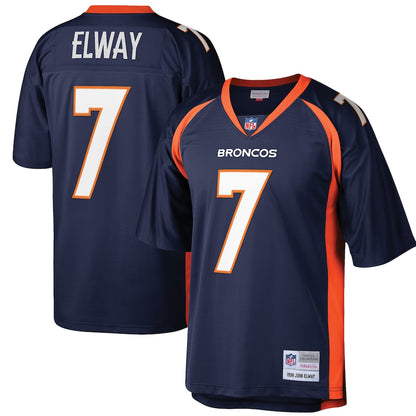 Denver Broncos John Elway Legacy Navy Football Jersey product image