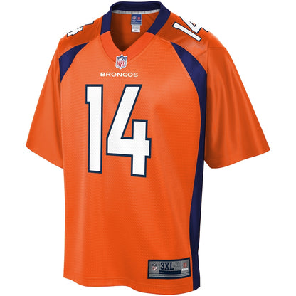 Denver Broncos Courtland Sutton Pro Line Big & Tall Orange Football Jersey product image