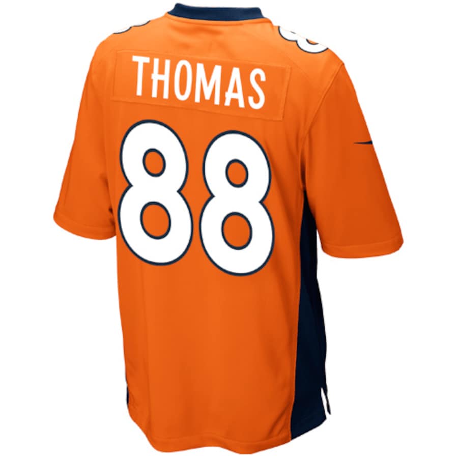 Denver Broncos Demaryius Thomas Game Team Color Orange Football Jersey product image