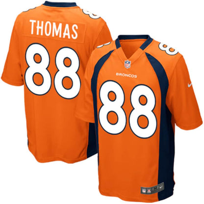 Denver Broncos Demaryius Thomas Game Team Color Orange Football Jersey product image