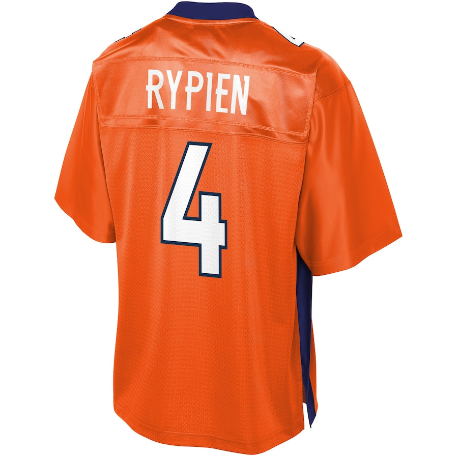 Denver Broncos Brett Rypien Pro Line Orange Football Jersey product image