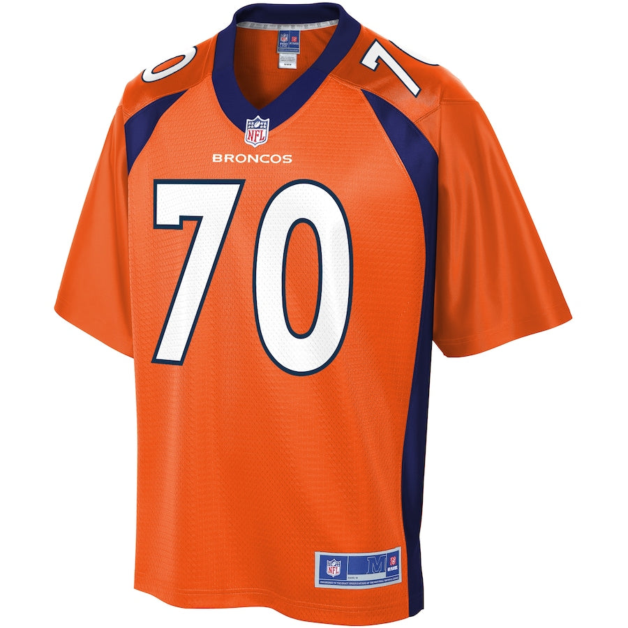 Denver Broncos Ja'wuan James Pro Line Orange Football Jersey product image