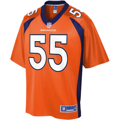 Denver Broncos Bradley Chubb Pro Line Orange Football Jersey product image