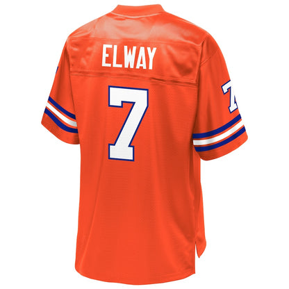 Denver Broncos John Elway Pro Line Orange Football Jersey product image