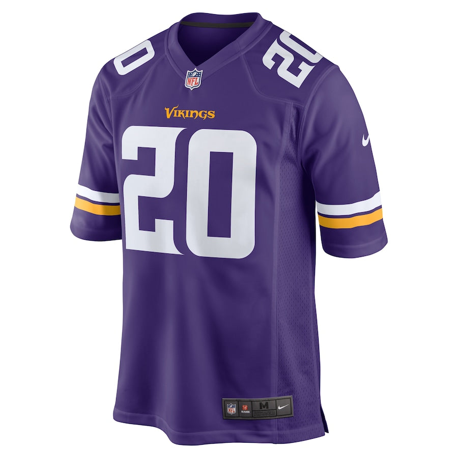 Minnesota Vikings Jeff Gladney Game Purple Football Jersey product image