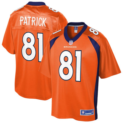 Denver Broncos Tim Patrick Pro Line Orange Football Jersey product image