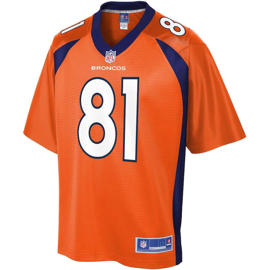Denver Broncos Tim Patrick Pro Line Orange Football Jersey product image