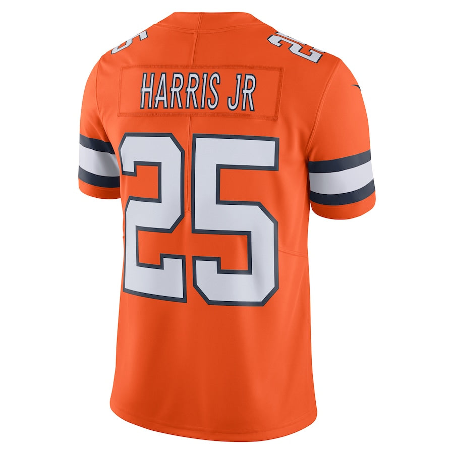 Denver Broncos Chris Harris Jr Limited Orange Football Jersey product image