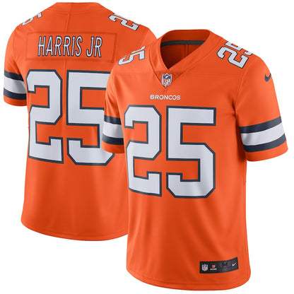 Denver Broncos Chris Harris Jr Limited Orange Football Jersey product image