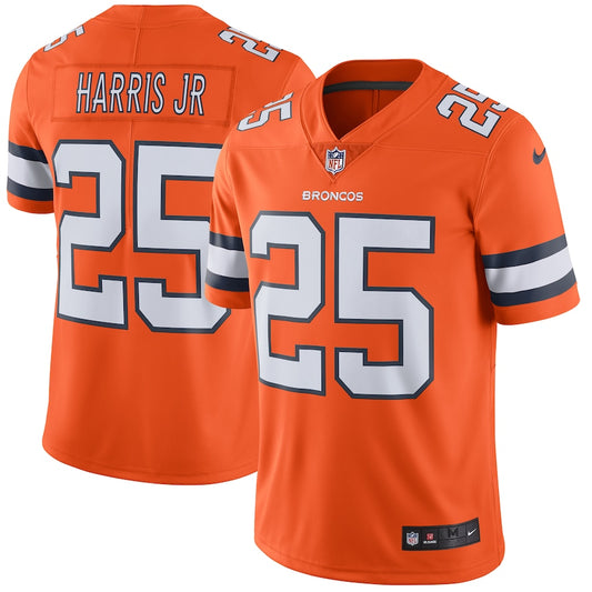 Denver Broncos Chris Harris Jr Limited Orange Football Jersey product image