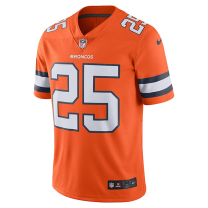 Denver Broncos Chris Harris Jr Limited Orange Football Jersey product image