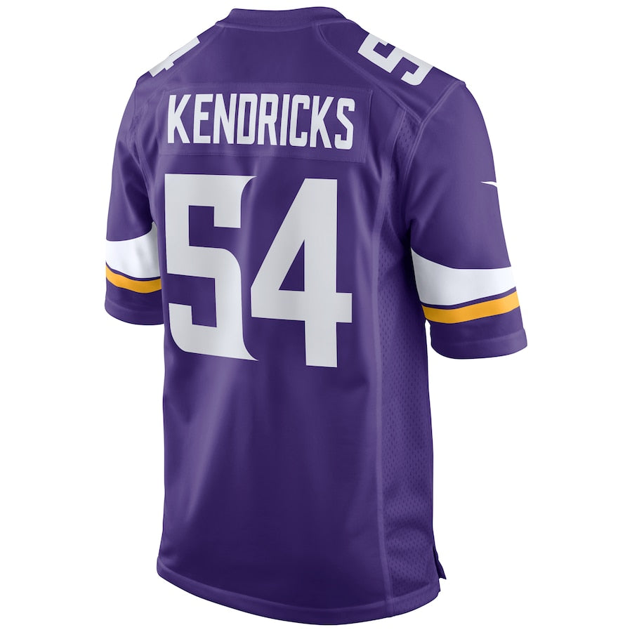 Minnesota Vikings Eric Kendricks Game Purple Football Jersey product image