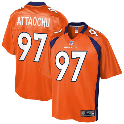 Denver Broncos Jeremiah Attaochu Pro Line Big & Tall Orange Football Jersey product image
