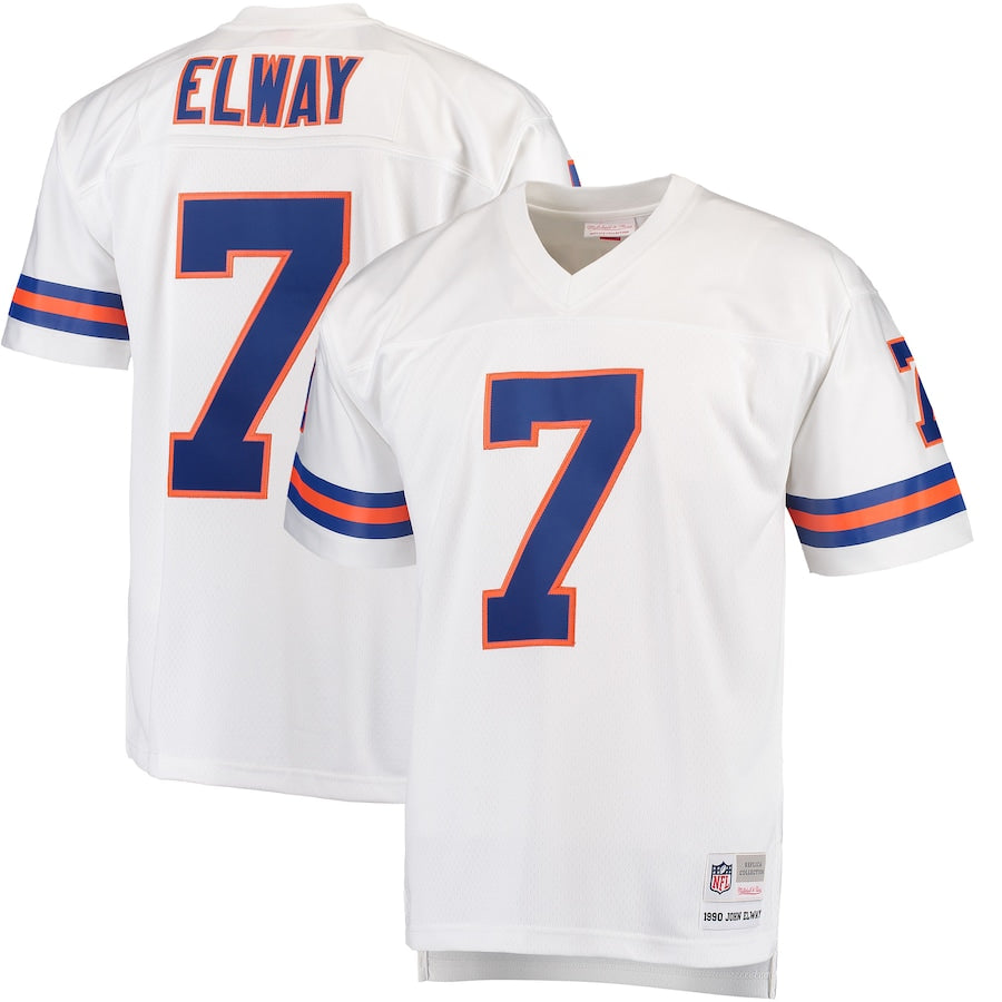 Denver Broncos John Elway Legacy White Football Jersey product image