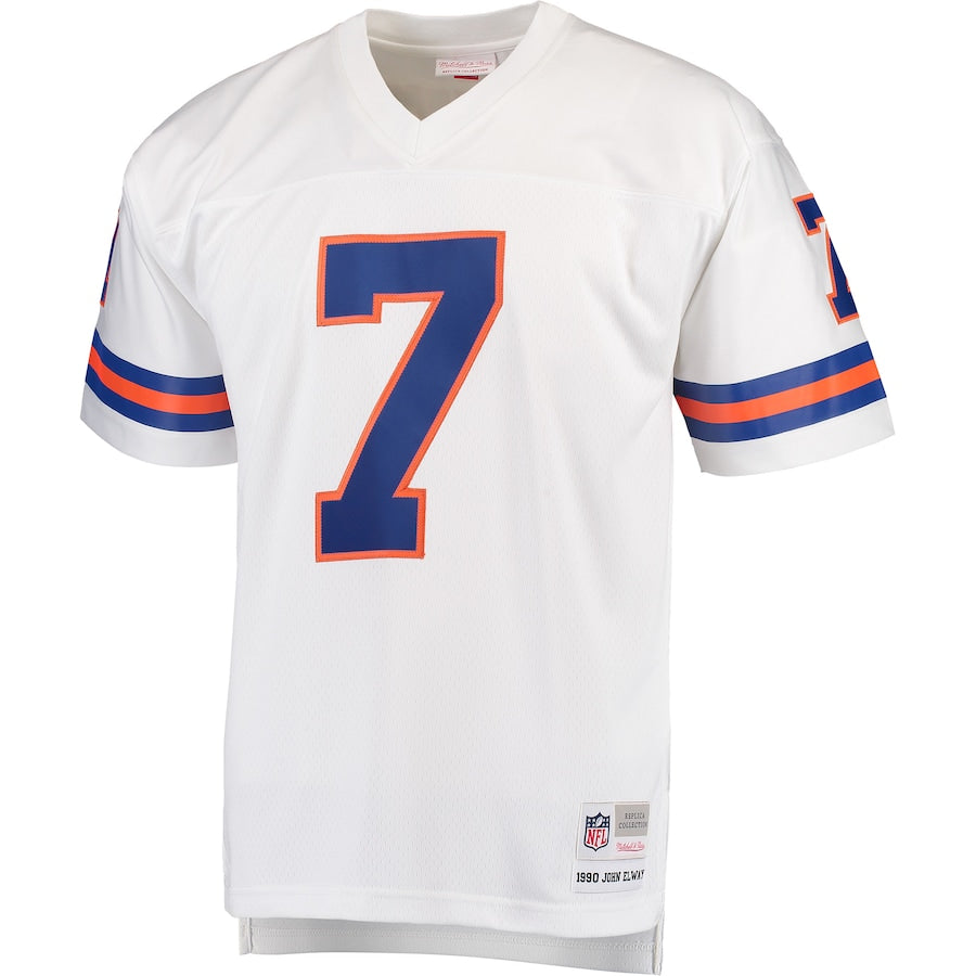 Denver Broncos John Elway Legacy White Football Jersey product image