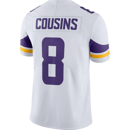 Minnesota Vikings Kirk Cousins Limited White Football Jersey product image