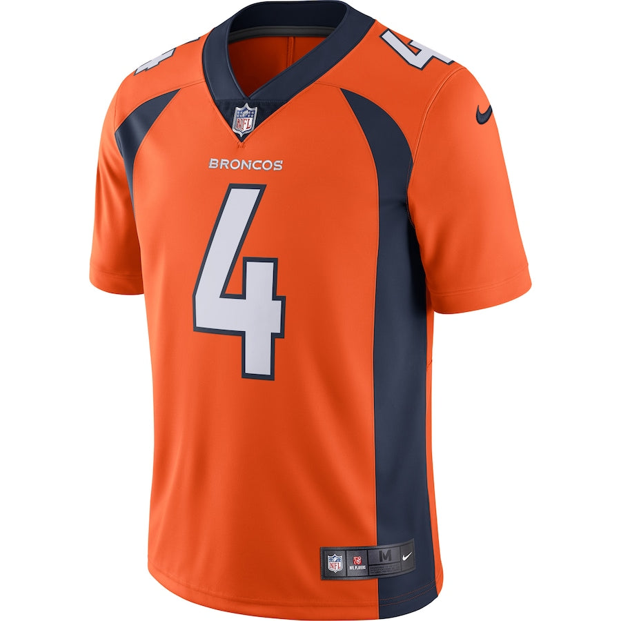 Denver Broncos Case Keenum Limited Orange Football Jersey product image