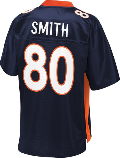Denver Broncos Rod Smith Pro Line Navy Football Jersey product image