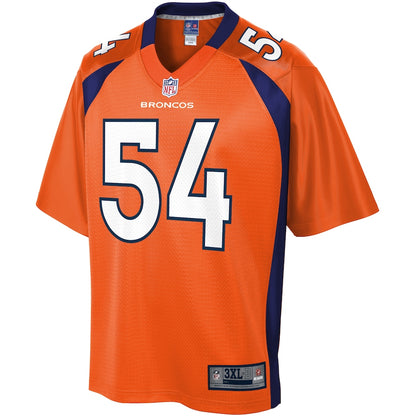 Denver Broncos Josh Watson Pro Line Big & Tall Orange Football Jersey product image