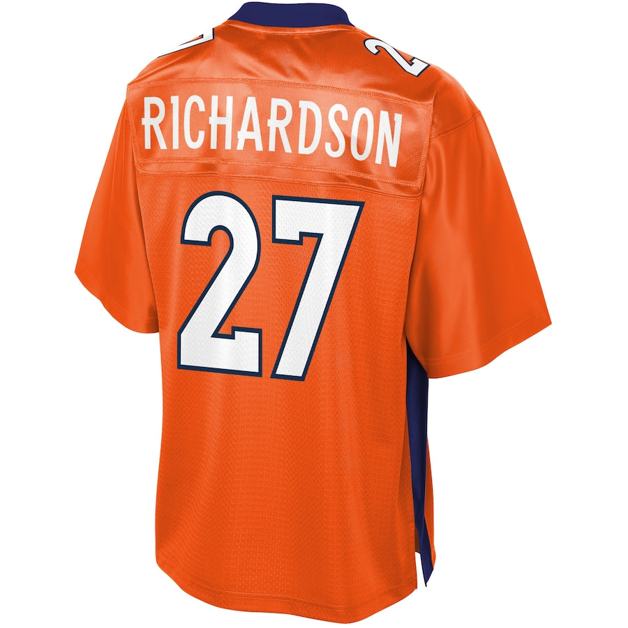 Denver Broncos Horace Richardson Pro Line Orange Football Jersey product image